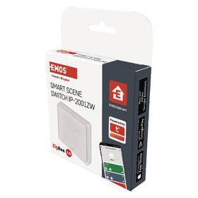 Vypínač EMOS GoSmart IP-2001ZW, ZigBee 3.0, 1-tlačítkový bílý

 obrázek produktu 8 z 8