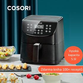 Fritéza horkovzdušná COSORI CP158 Premium 5,5 l černá

 obrázek produktu 6 z 9