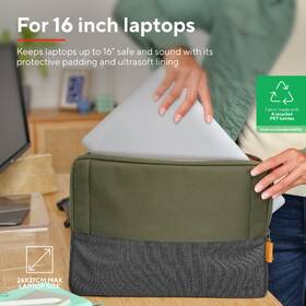 Pouzdro na notebook Trust Lisboa Sleeve pro 16" zelené

 obrázek produktu 3 z 5