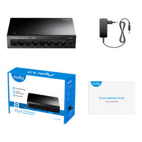 Switch Cudy GS108 černý

 obrázek produktu 3 z 5
