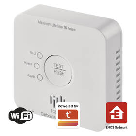 Detektor oxidu uhelnatého EMOS GoSmart TCS0101W, Wi-Fi 

 obrázek produktu 1 z 13