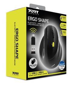 Myš PORT CONNECT Ergo Shape černá

 obrázek produktu 8 z 8