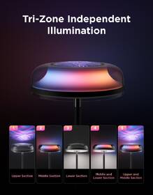 Stojací lampa Govee Uplighter Floor Lamp RGBICWW, Matter šedá

 obrázek produktu 2 z 5