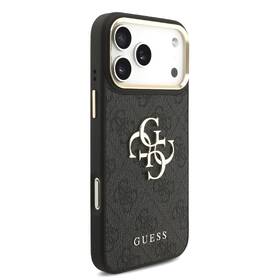 Kryt na mobil Guess 4G Metal Logo Gold Frame na Apple iPhone 18 Pro černý

 obrázek produktu 2 z 6
