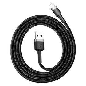 Kabel Baseus Cafule USB/Lightning, 1m černý/šedý

 obrázek produktu 4 z 10