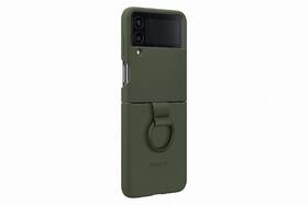 Kryt na mobil Samsung Galaxy Z Flip4 Silicone Cover with ring zelený

 obrázek produktu 3 z 5