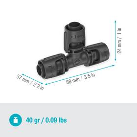 T-spojka Gardena MicroDrip System 13 mm (2 ks) 

 obrázek produktu 2 z 5