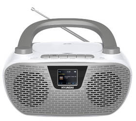 Radiopřijímač s CD Hyundai TRC 544 AU3WT bílý/titanový

 obrázek produktu 1 z 2