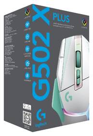 Myš Logitech G502 X Plus mentolová

 obrázek produktu 10 z 19