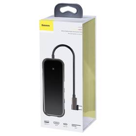 Dokovací stanice Baseus USB-C/3x USB 3.0, HDMI, SD/TF, USB-C PD šedá

 obrázek produktu 7 z 7