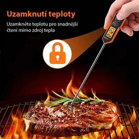 Teploměr do masa ThermoPro TP-01H oranžový

 obrázek produktu 2 z 6
