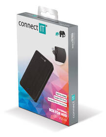 Externí rámeček Connect IT ToolFree LITE  2,5" HDD/SDD SATA, USB 3.0 

 obrázek produktu 3 z 3