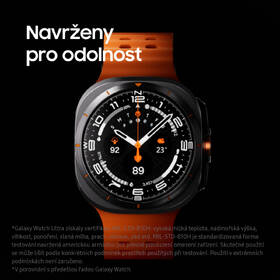 Chytré hodinky Samsung Galaxy Watch Ultra LTE šedé

 obrázek produktu 3 z 19