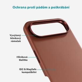 Kryt na mobil Epico Leather Pro Mag+ na Apple iPhone Air hnědý

 obrázek produktu 3 z 4