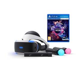 Brýle pro virtuální realitu Sony + Kamera + MOVE Twin Pack + VR WORLDS 

 obrázek produktu 1 z 14