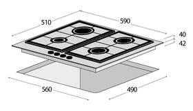 Plynová varná deska Concept PDV4560 nerez

 obrázek produktu 3 z 8