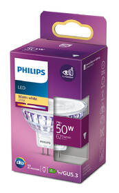 Žárovka LED Philips bodová, 7W, GU5,3W, teplá bílá 
