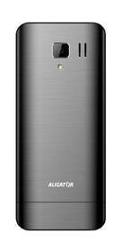 Mobilní telefon Aligator D950 Dual Sim šedá barva
