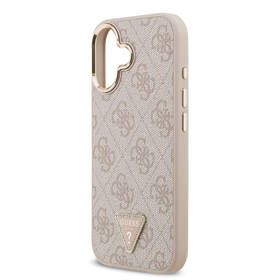 Kryt na mobil Guess PU Leather 4G Triangle Logo Gold Frame MagSafe na Apple iPhone 17 růžový

 obrázek produktu 5 z 7