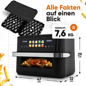 Fritéza horkovzdušná Profi Cook FR 1313 H černá

 obrázek produktu 13 z 19