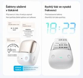 Tiskárna štítků Niimbot B2 PRO + role štítků 230 ks zlatá

 obrázek produktu 14 z 14