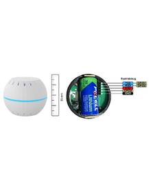 Senzor Shelly HT, bateriový snímač teploty a vlhkosti, WiFi, bílý (bez baterie) 

 obrázek produktu 3 z 3