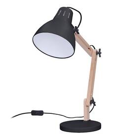 Stolní lampička Solight Falun, E27 černá

 obrázek produktu 1 z 3
