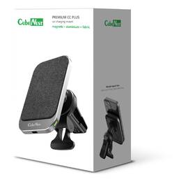 Držák na mobil Cubenest Magnetic Wireless S1C1, do mřížky stříbrný

 obrázek produktu 3 z 3