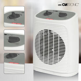 Teplovzdušný ventilátor Clatronic HL 3800 bílý

 obrázek produktu 4 z 6