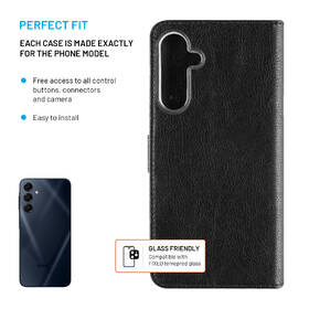 Pouzdro na mobil flipové FIXED Opus na Samsung Galaxy A16 4G/5G černé

 obrázek produktu 2 z 7