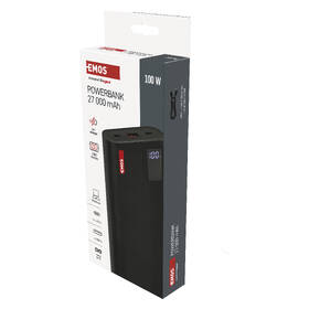 Powerbanka EMOS NTBF30, 27000 mAh, 100W černá

 obrázek produktu 14 z 16