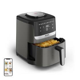 Fritéza horkovzdušná Tefal EY551HE0 Easy Fry Silence XL 5 l šedá barva
