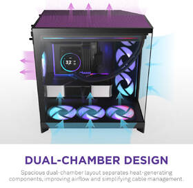 Case NZXT H9 Flow RGB+ černá

 obrázek produktu 5 z 8