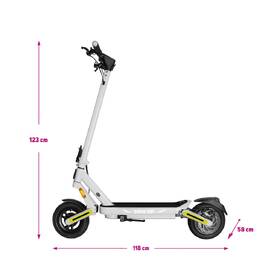 Elektrická koloběžka Sencor SCOOTER S71 LIGHT bílá

 obrázek produktu 12 z 13