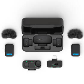 Mikrofon GoPro bezdrátový - kompletní sada (Wireless Mic Complete Kit) černý

 obrázek produktu 2 z 3
