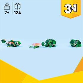 Stavebnice LEGO® Creator 3 v 1 31377 Želva s leknínem 

 obrázek produktu 6 z 8