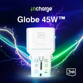 Nabíječka do sítě 3mk InCharge® Globe 45W bílý

 obrázek produktu 2 z 9