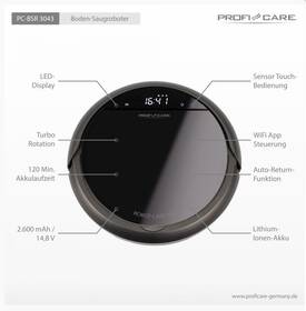 Robotický vysavač ProfiCare PC-BSR 3043 

 obrázek produktu 5 z 7