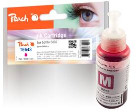 Inkoustová náplň Peach Epson 663M, T6643, 6500 stran purpurová

 obrázek produktu 1 z 1