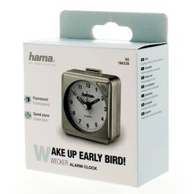 Budík Hama A50 stříbrný/bílý

 obrázek produktu 3 z 3