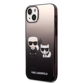 Kryt na mobil Karl Lagerfeld Gradient Karl and Choupette na Apple iPhone 14 Plus černý

 obrázek produktu 1 z 4