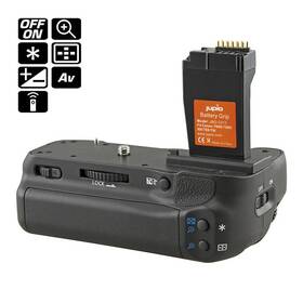 Bateriový grip Jupio BG-E18 Canon EOS 750D/760D/X8i/T6s/T6i černý

 obrázek produktu 5 z 5