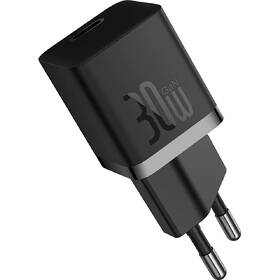 Nabíječka do sítě Baseus GaN5 30W USB-C 100W, USB-C kabel 1 m černá

 obrázek produktu 1 z 2