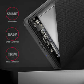 Box na HDD Axagon USB 5Gbps SLIDE box černý

 obrázek produktu 4 z 5