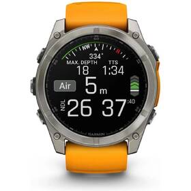 Chytré hodinky Garmin fēnix 8 - 51 mm, AMOLED Sapphire (EU distribuce) oranžové/titanium

 obrázek produktu 6 z 10