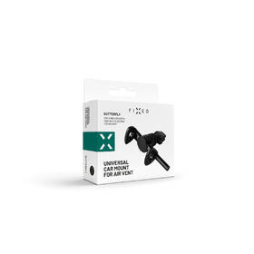 Držák na mobil FIXED Butterfly s uchycením do mřížky ventilace černá barva
