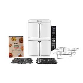 Fritéza horkovzdušná Ninja SL400EUWH Foodie Double Stack XL 9,5 l bílá

 obrázek produktu 5 z 12