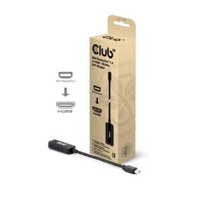 Adaptér Club3D miniDP 1.4 / HDMI, M/F, 9cm černá

 obrázek produktu 1 z 3