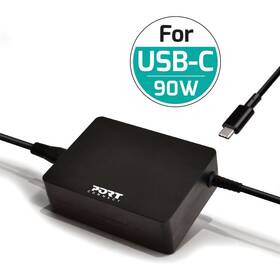 Napájecí adaptér PORT CONNECT 90W, USB-C plug černý

 obrázek produktu 1 z 4
