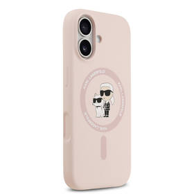 Kryt na mobil Karl Lagerfeld Liquid Silicone Karl and Choupette MagSafe na Apple iPhone 17 růžový

 obrázek produktu 3 z 7